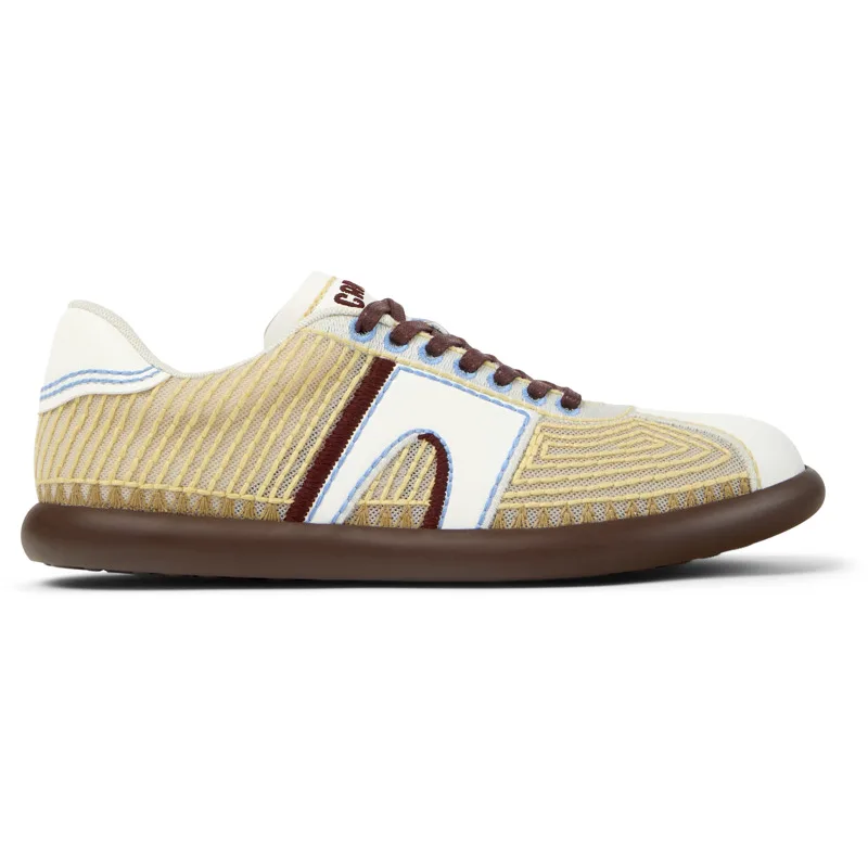 CAMPER Pelotas Soller - Sneakers Για Γυναικεία - Κίτρινο, Μέγεθος 42, Cotton fabric