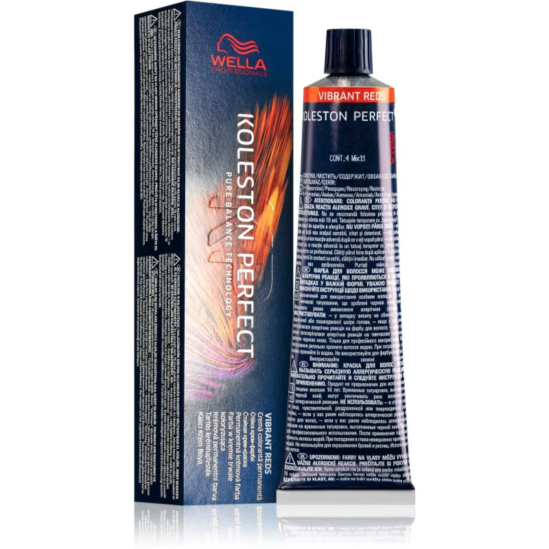Wella Professionals Koleston Perfect ME+ Vibrant Reds μόνιμη βαφή μαλλιών απόχρωση 6/45 60 ml