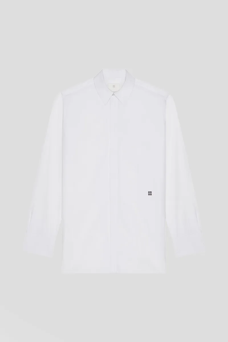 GIVENCHY Ανδρικό Λευκό Classic Shirt In White