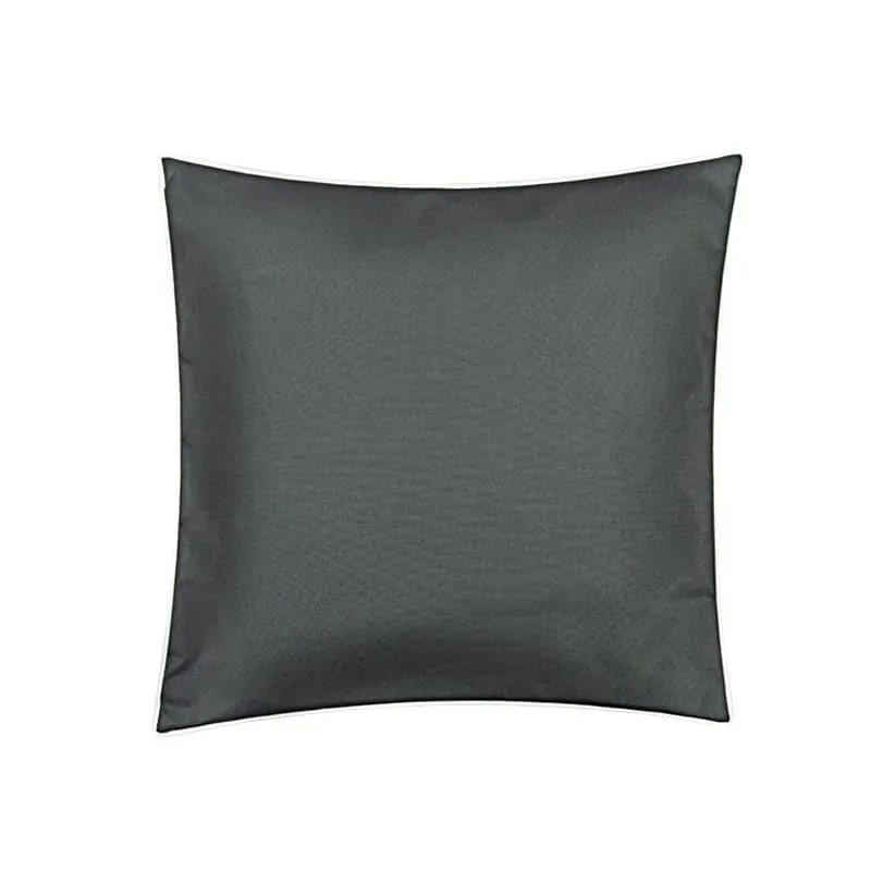 Διακοσμητικό Μαξιλάρι Polyester Γκρι-Λευκό Art Et Lumiere 45x45εκ. 05832 (Ύφασμα: Polyester, Χρώμα: Λευκό) - Art Et Lumiere - lumiere_05832