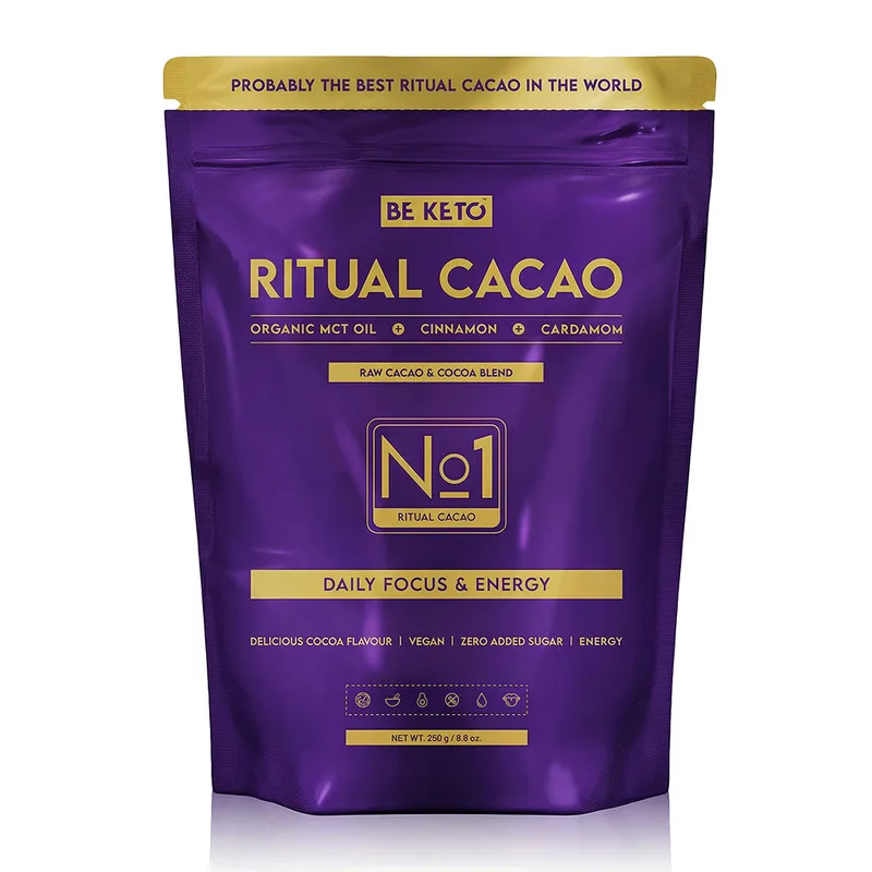 BeKeto Βιολογικό Τελετουργικό Κακάο Ritual (250g)