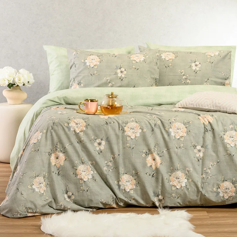Παπλωματοθήκη Υπέρδιπλη 225x245 Melinen Casual Gianna Grey