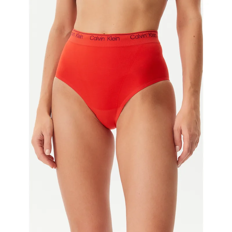 Calvin Klein Underwear Κλασικό σλιπ ψηλόμεσο LV00QF8282 Κόκκινο