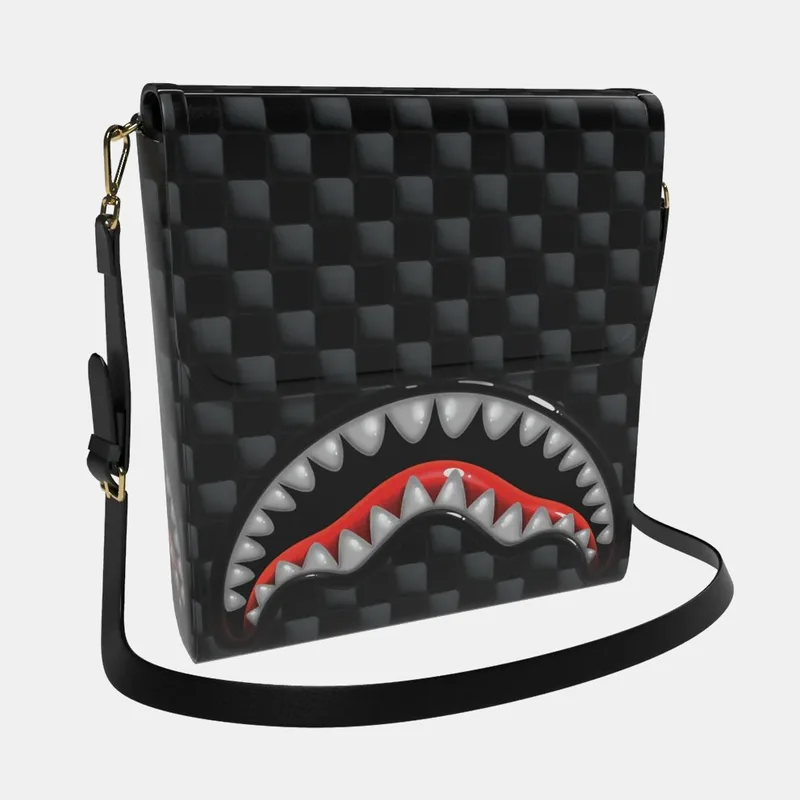 Sprayground Sip Balloon Black Messenger Sling Τσάντα Χιαστί (9000278187_1523)