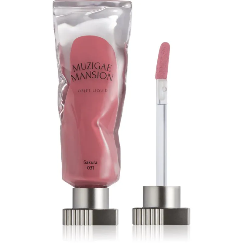 MUZIGAE MANSION Objet Liquid μακράς διαρκείας ρευστό κραγιόν με ματ αποτελέσματα απόχρωση 031 Sakura 6 ml