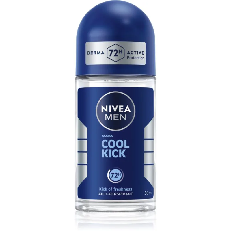 NIVEA MEN Cool Kick αντιιδρωτικό μπίλια για άντρες 50 ml