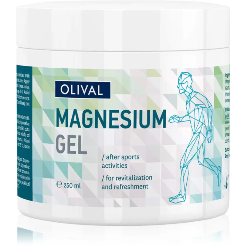 Olival Magnesium δροσερό τζελ μασάζ 250 ml
