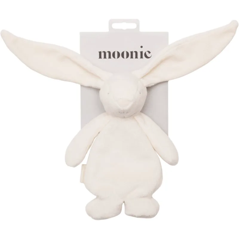 Moonie Sensory Bunny βελούδινο παιχνίδι Cream 1 τμχ