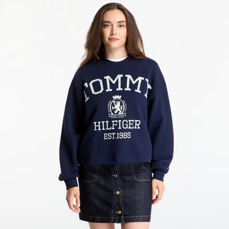 Φούτερ Tommy Hilfiger Varsity Crest Mdrn Sweatshirt Dark Night Navy M