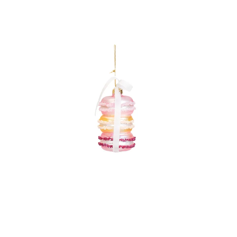 Beauty Home Στολίδι Macaron Γυαλίνο 7 x 7 x 10,5 cm