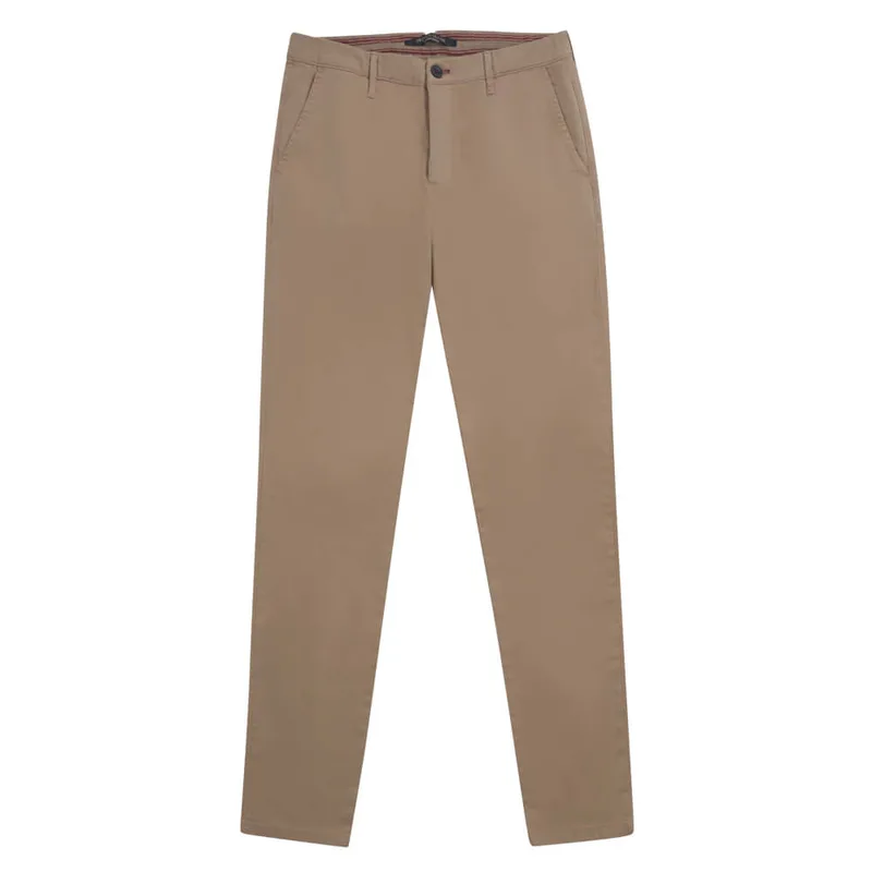 Prince Oliver Chino Μπεζ (Relax Fit) New Arrival