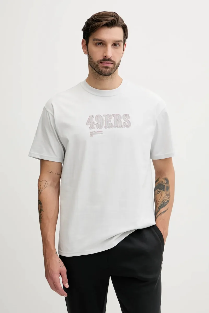 Βαμβακερό μπλουζάκι Nike Essential SS HeavyMax 90