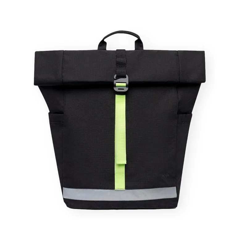 Σακίδιο πλάτης Lefrik Lars Roll Backpack - Black Lime