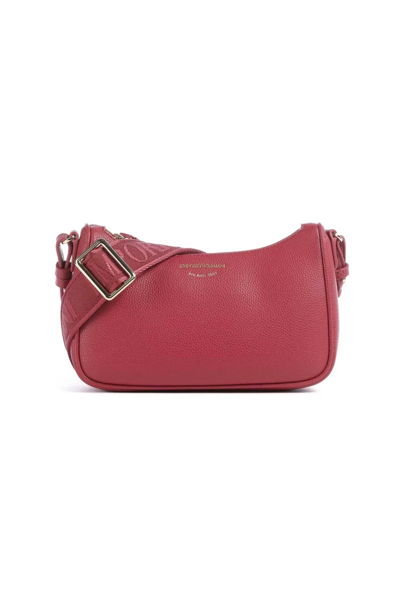 Emporio Armani γυναικεία τσάντα crossbody με λογότυπο "Lilly" - EW000539AF12036 Κόκκινο