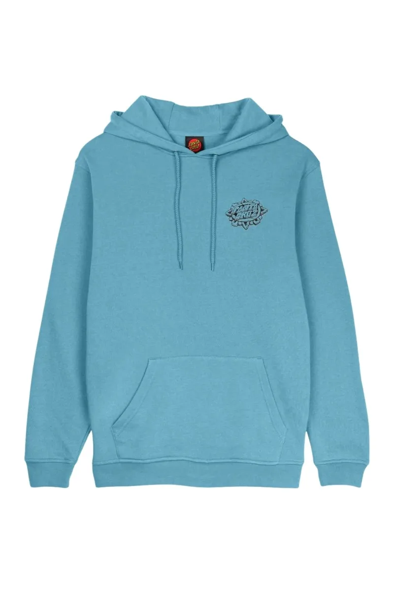 Santa Cruz Ανδρικό Φούτερ Aztec Dot Hood – Γαλάζιο-SCA-HDY-10033