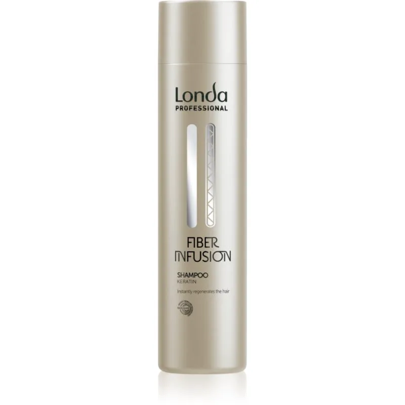 Londa Professional Fiber Infusion Shampoo απαλό σαμπουάν για κατεστραμμένα και βαμμένα μαλλιά 250 ml
