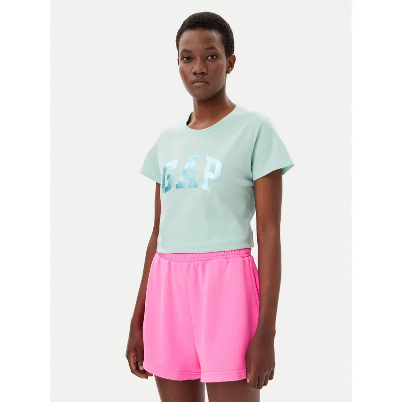 Gap T-Shirt 729555-13 Πράσινο Regular Fit