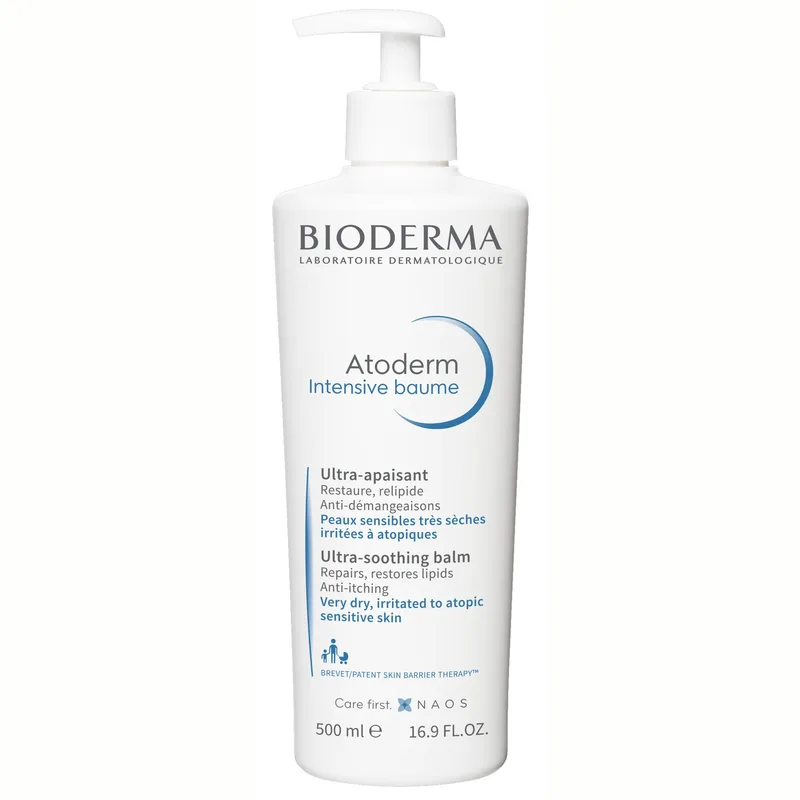 Bioderma Atoderm Intensive Balm Καταπραϋντικό Βάλσαμο Κατά του Κνησμού για Ξηρό, Ερεθισμένο & Ατοπικό Δέρμα 500ml