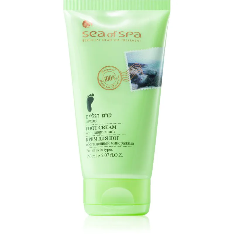 Sea of Spa Essential Dead Sea Treatment κρέμα για τα πόδια με μεταλλικά στοιχεία απο τη Νεκρά θάλασσα 150 μλ