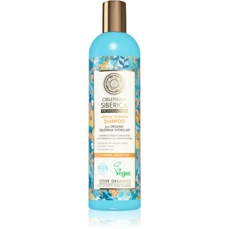 Natura Siberica Oblepikha (Sea-Buckthorn) ενυδατικό σαμπουάν για κανονικά έως ξηρά μαλλιά 400 ml