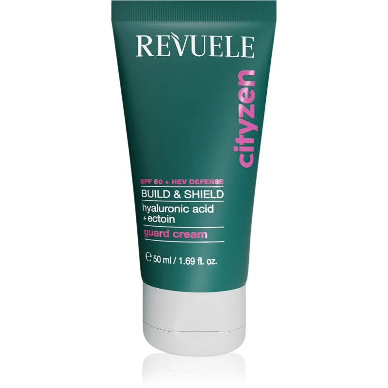 Revuele Cityzen Build & Shield προστατευτική κρέμα προσώπου SPF 50 50 ml