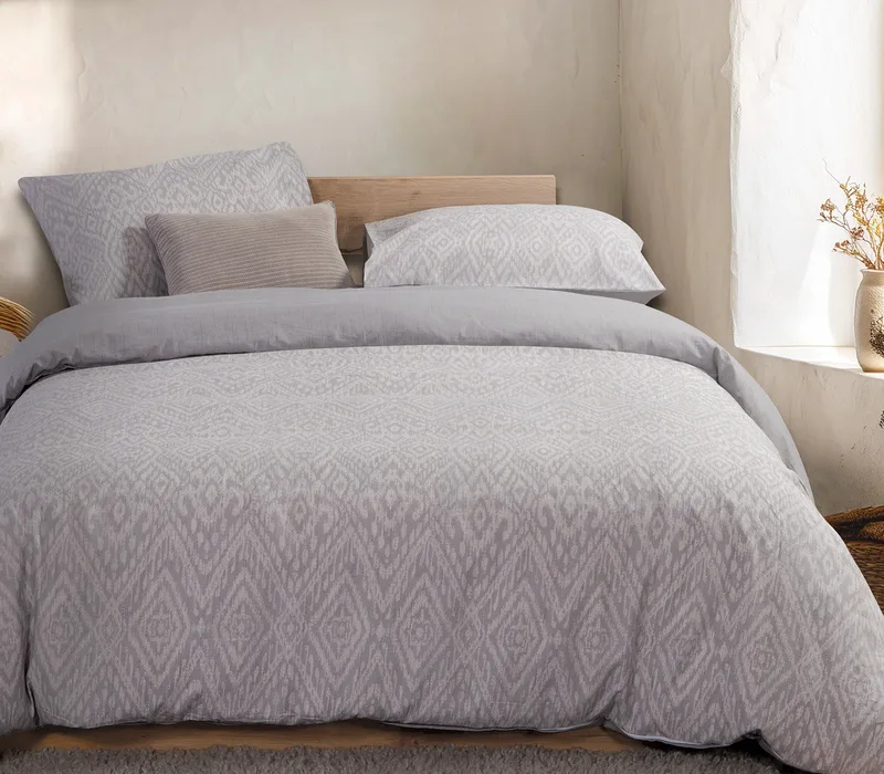 Σετ Σεντόνια Υπέρδιπλα 4 Τεμαχίων Nef-Nef Orion Grey 240x270