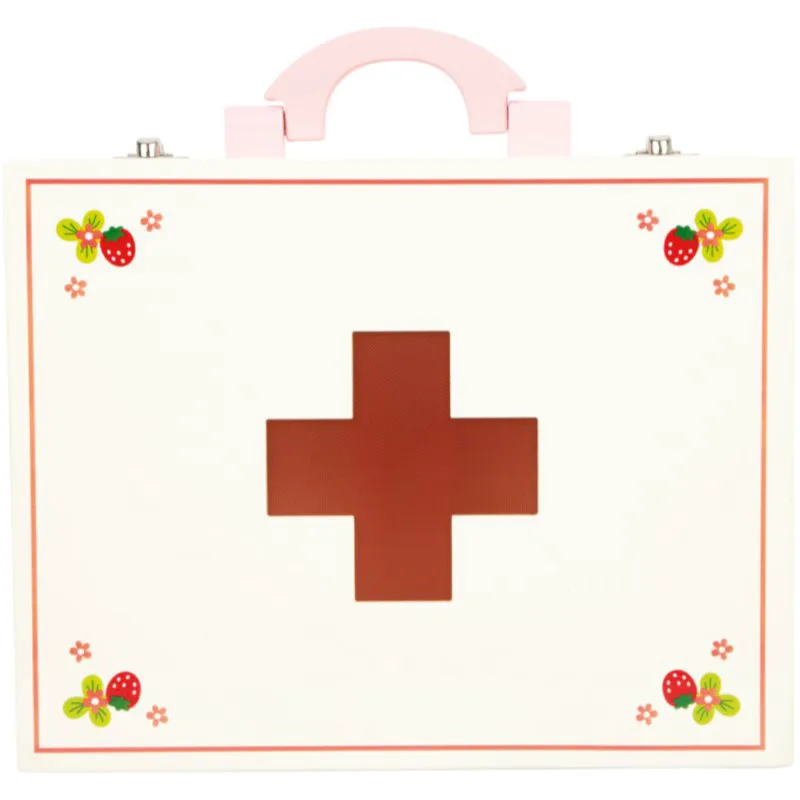Small foot Wooden Doctor's Case Isabel σετ παιχνιδιών από ξύλο 3 y+ 28 τμχ