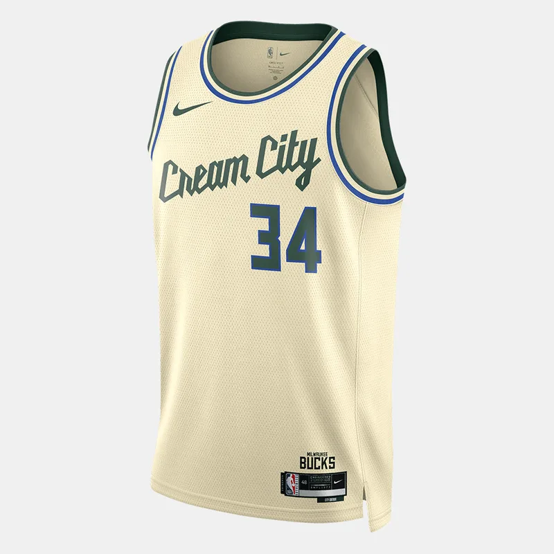 Nike NBA Giannis Antetokounmpo Milwaukee Bucks City Edition Μπασκετική Φανέλα (9000234620_42921)