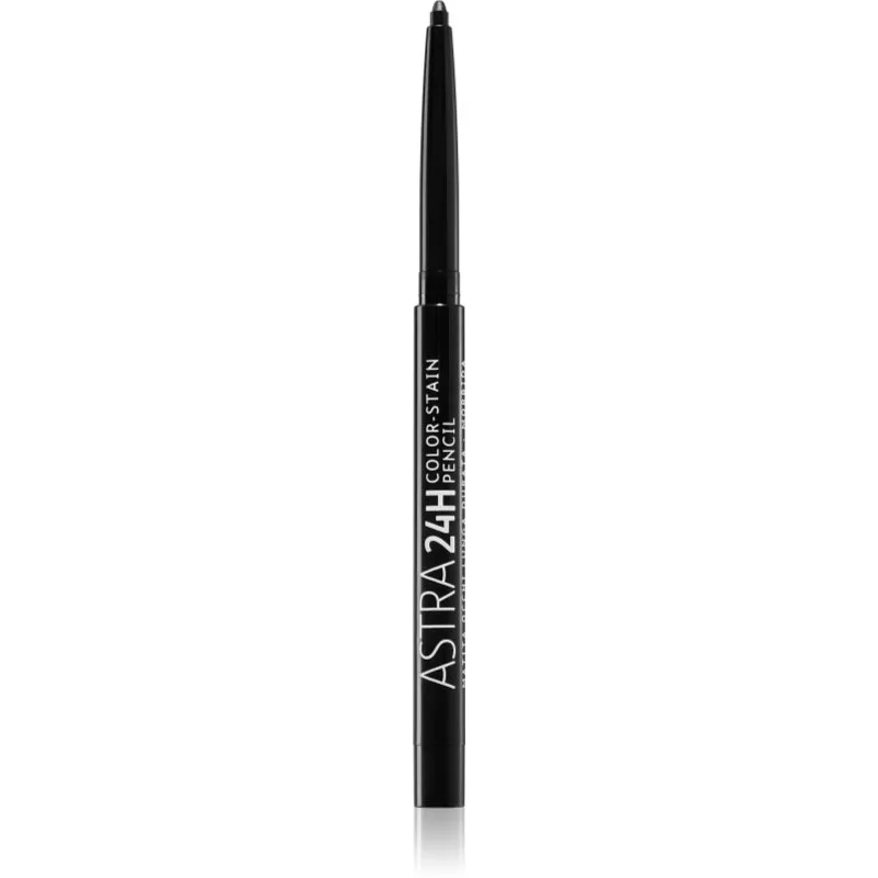 Astra Make-up 24h Color-Stain μακράς διαρεκίας μολύβι για τα μάτια απόχρωση Black 1,2 γρ