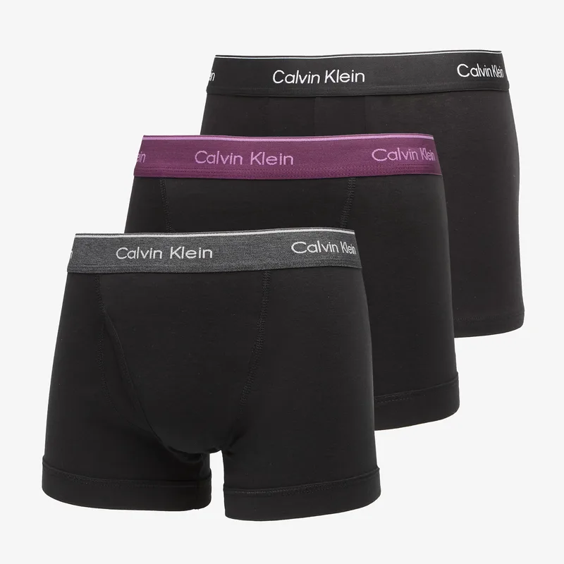 Μποξερ Calvin Klein Trunk 3-Pack Purple M
