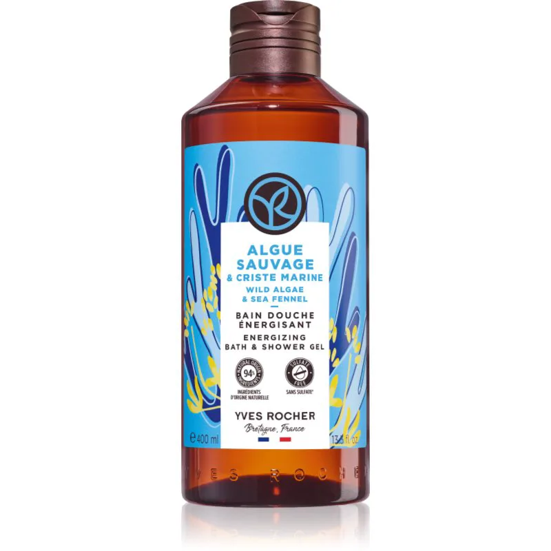 Yves Rocher Bain de Nature ενεργοποιητικό τζελ ντους 400 ml