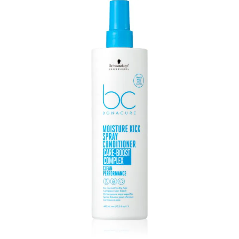 Schwarzkopf Professional BC Bonacure Moisture Kick κοντίσιονερ χωρίς ξέβγαλμα με ενυδατικό αποτέλεσμα 400 ml
