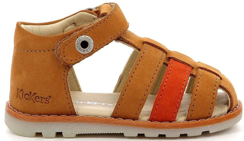 ΠΑΠΟΥΤΣΟΠΕΔΙΛΑ KICKERS NONOPI 927620 ΚΑΦΕ/ΠΟΡΤΟΚΑΛΙ (EU:27)