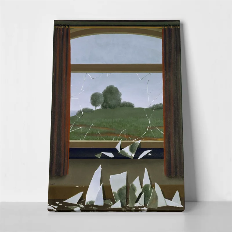 Πινακας σε καμβά MAGRITTE - THE KEY TO THE FIELDS