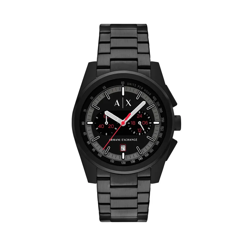 Ρολόι Armani Exchange Parker Chronograph AX2864 Μαύρο