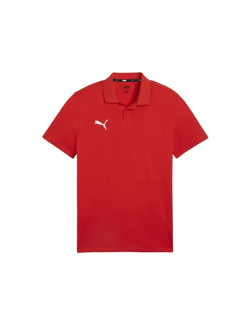 Puma Team Goal Casuals Polo Shirt Red 658605 01