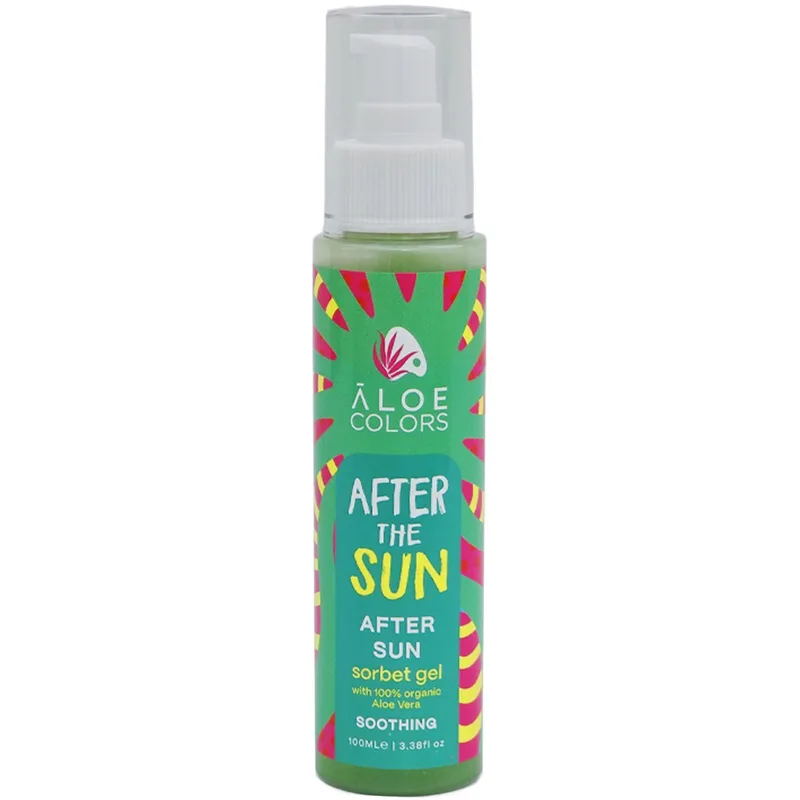 Aloe Colors After the Sun Afte Sun Soothing Sorbet Gel Ενυδατική & Καταπραϋντική Κρέμα Σώματος για Μετά τον Ήλιο 100ml