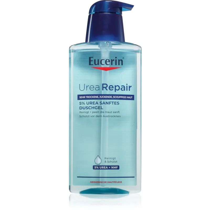Eucerin UreaRepair 5% Urea Gentle Shower Gel τζελ για ντους για ξηρό και ερεθισμένο δέρμα 400 ml