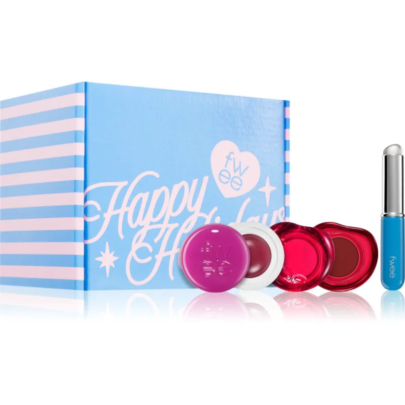 fwee Lip&Cheek Set σετ δώρου για χείλη και πρόσωπο 1 τμχ