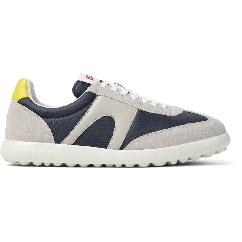 CAMPER Pelotas XLite - Sneakers Για Ανδρικα - Μπλε,Γκρι,Κίτρινο, Μέγεθος 45, Cotton fabric