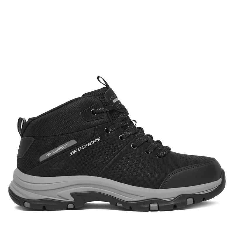 Παπούτσια πεζοπορίας Skechers Trego 180005/BKCC Μαύρο