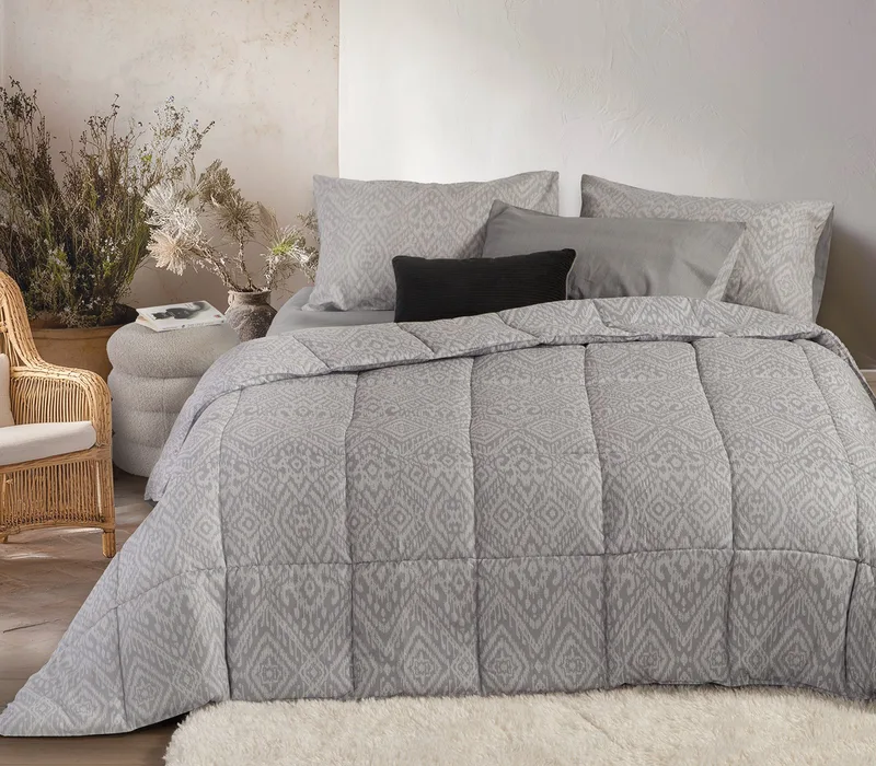 Πάπλωμα Υπέρδιπλο Nef-Nef Orion Grey 240x220