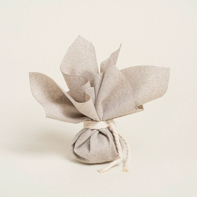 Beauty Home ΜΑΝΤΗΛΙ 27 x 27 cm ΜΠΕΖ ΧΡΥΣΟ LUREX