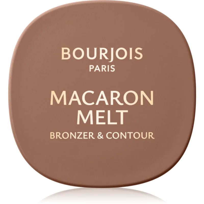 Bourjois Macaron Melt Bronzer & Contour μπρόνζερ και πούδρα περιγράμματος 2 σε 1 απόχρωση 01 Vanilla Foam 5 γρ