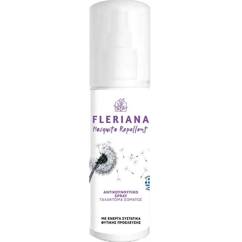 Power Health Fleriana Mosquito Repellent Spray Αντικουνουπικό Γαλάκτωμα Σώματος Spray με Ενεργά Συστατικά Φυτικής Προέλευσης 75ml