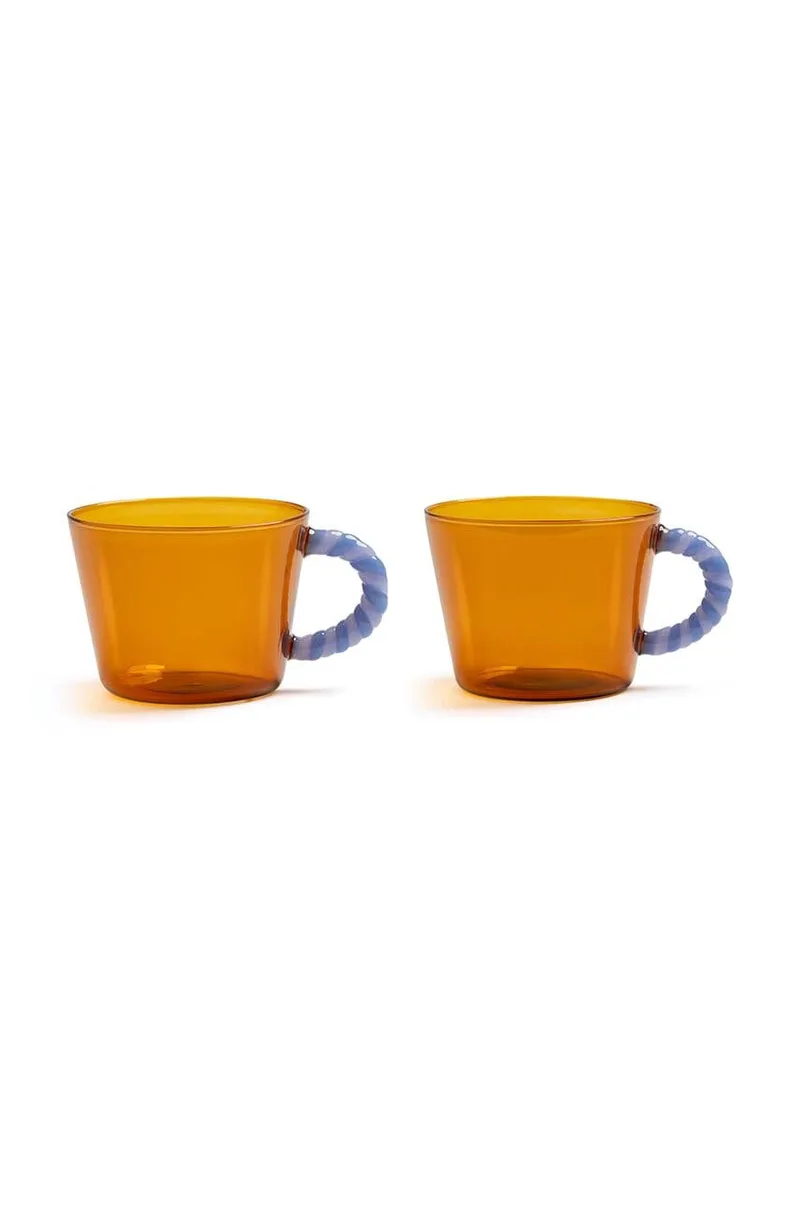 Σετ ποτηριών &k amsterdam Duet Amber 300 ml 2-pack
