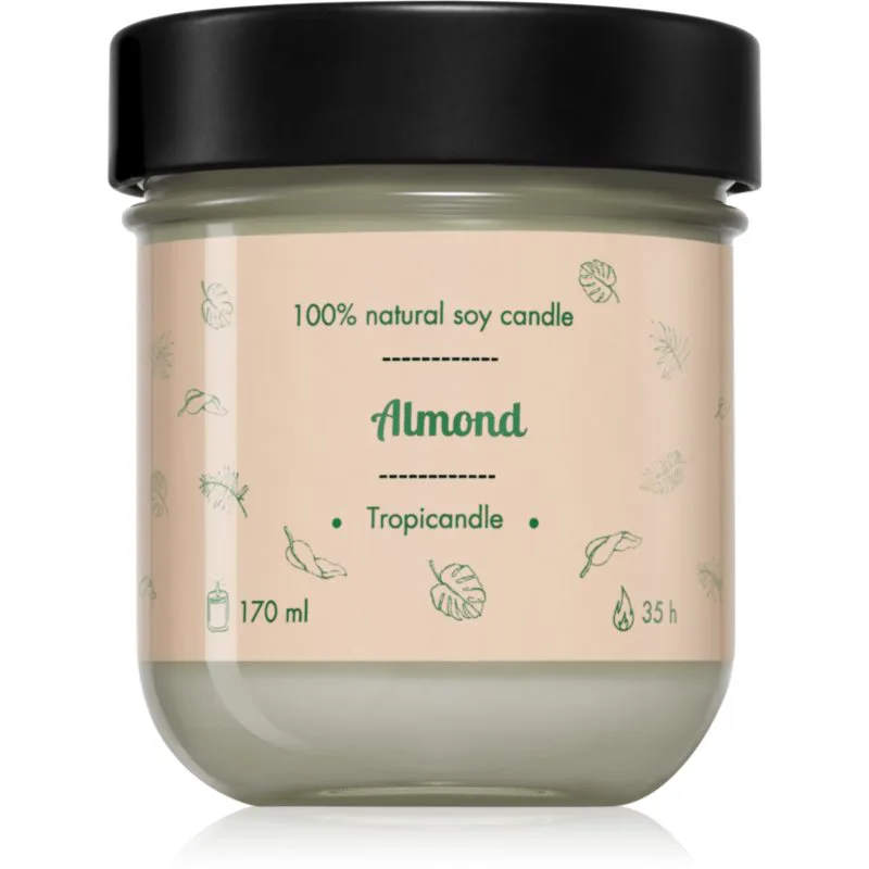 Tropicandle Almond αρωματικό κερί 170 ml