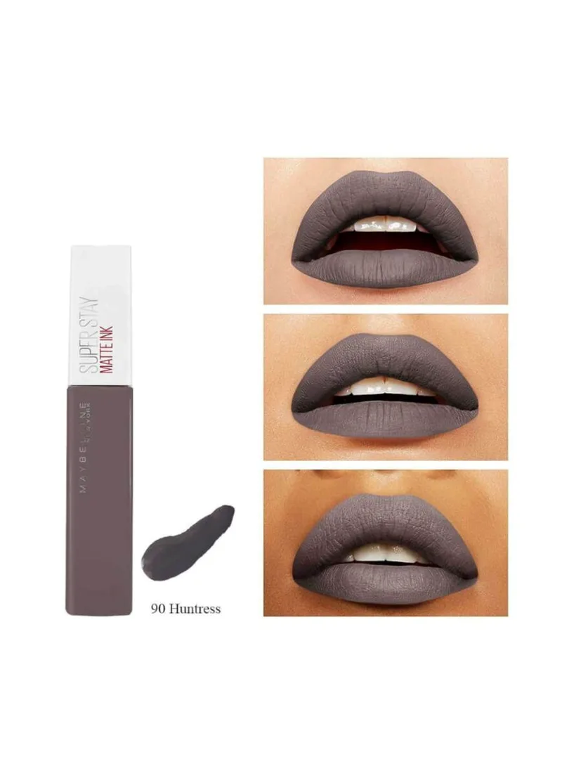 Maybelline & More - SuperStay Matte Ink Liquid Lipstick 90 Huntress