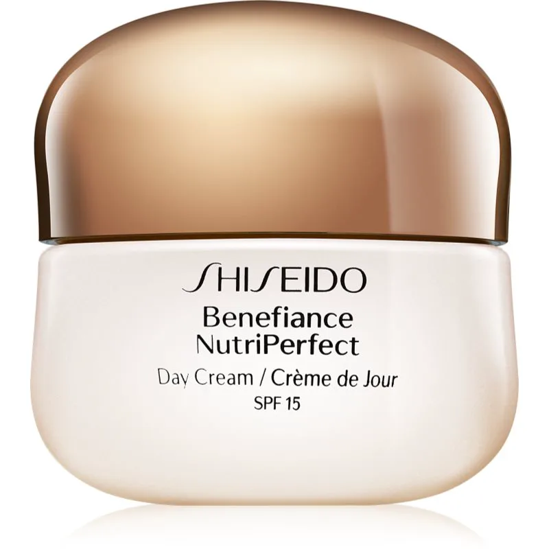 Shiseido Benefiance NutriPerfect Day Cream ανανεωτική κρέμα ημέρας SPF 15 50 ml