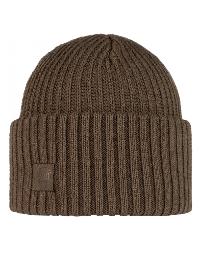 Buff Beanie Unisex Σκούφος Πλεκτός σε Καφέ χρώμα 129694.315